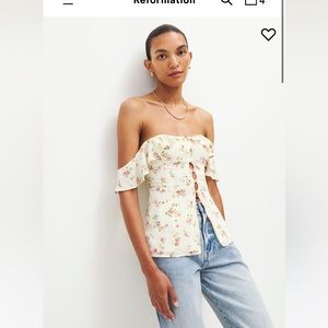 Reformation Delaney Top